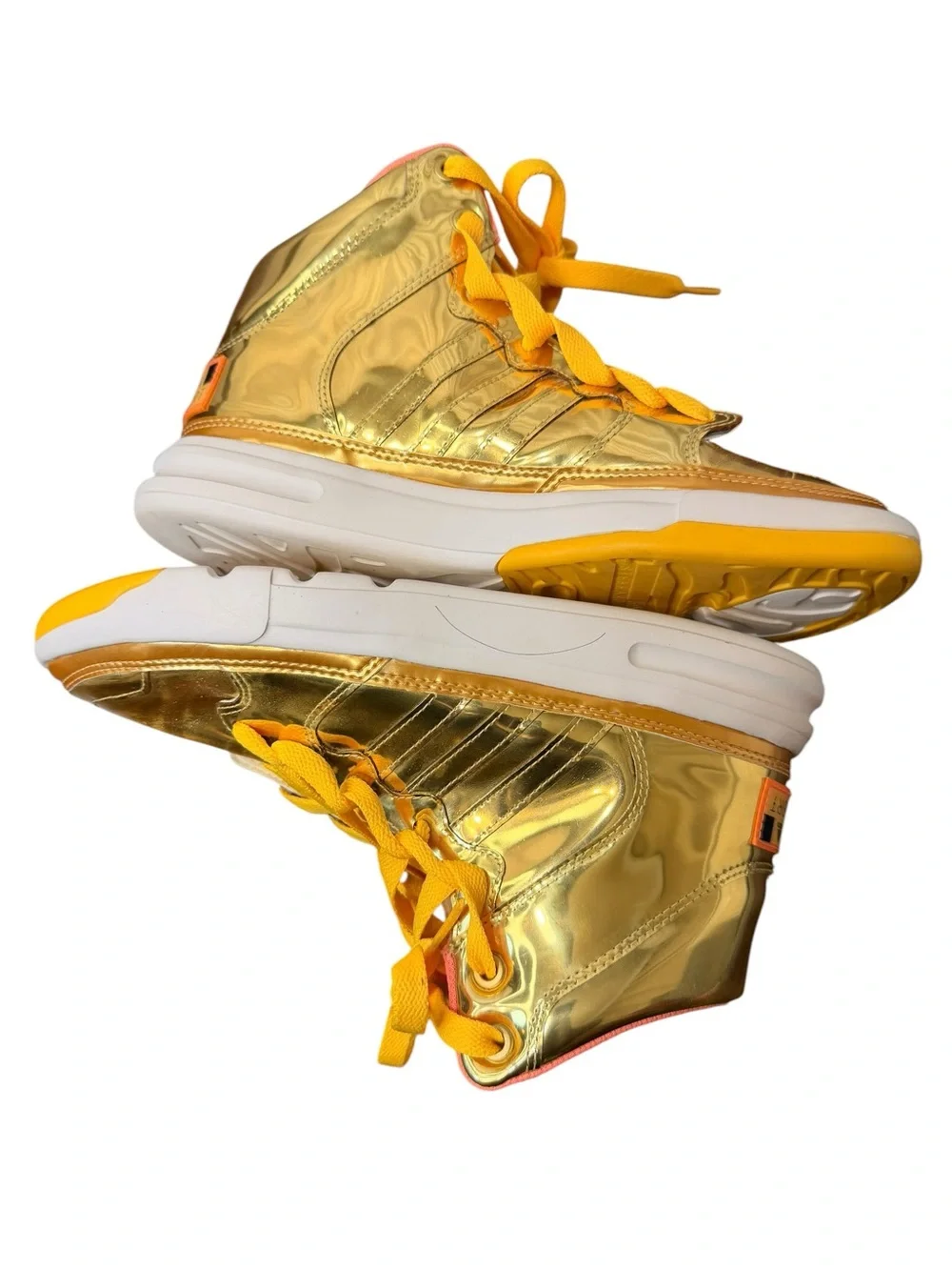 Adidas StellaSport Gold Sample Sneakers Sz 7